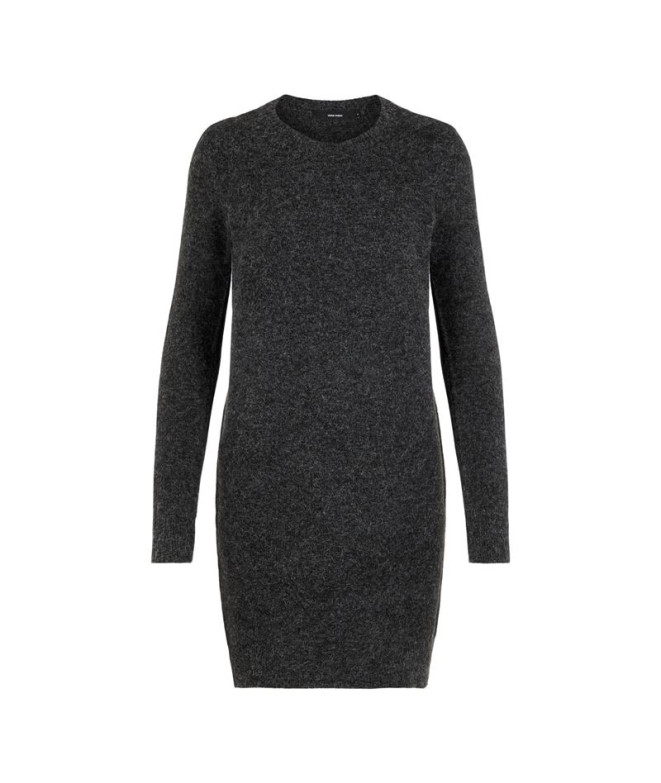 Vestido Vero Moda doffy O-Neck Black Mujer