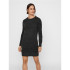 Vestido Vero Moda doffy O-Neck Black Mujer