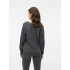 Jersey Vero Moda crewlefile V-Neck Medium Grey Melange Mujer