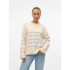 Jersey Vero Moda saba O-Necktripe Birch Mujer