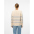 Jersey Vero Moda saba O-Necktripe Birch Mujer