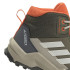 Botas de Montaña adidas Terrex Ax4R Mid Hiking Infantil Verde Oliva