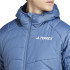 Chaqueta de Montaña adidas Terrex Multi Synthetic Insulated Hooded Hombre Azul