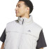 Chaleco de Montaña adidas Bsc 3 Bandas Puffy Hombre Gris