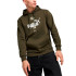 Sudadera Casual Puma Power Graphic Hombre Verde