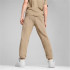 Pantalones Casual Puma Essentials+ 2 Col Logo Hombre Beige