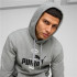 Sudadera Casual Puma Power Graphic Hombre Gris