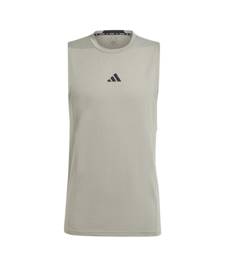 Camiseta de Fitness adidas D4T Workout Hombre Gris
