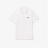 Polo Lacoste Chemise Col Bord-Cotes Hombre Blanco
