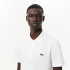 Polo Lacoste Chemise Col Bord-Cotes Hombre Blanco