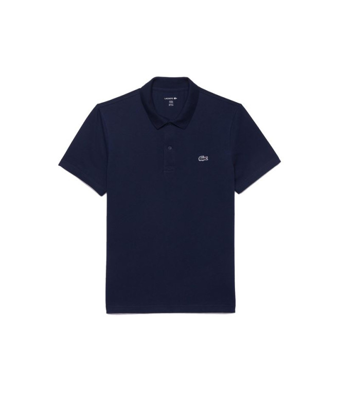 Polo Lacoste Chemise Col Bord-Cotes Azul Hombre