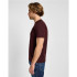 Camiseta Lee Ss Patch Logo Velvet Beet Hombre Morado
