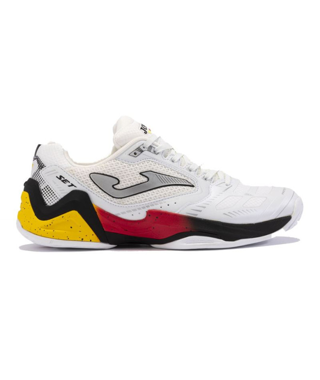 Zapatillas Joma Set 2402 Blanco Rojo Hombre