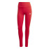 Mallas adidas Essentials High Waist Logo Mujer Rojo