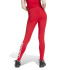 Mallas adidas Essentials High Waist Logo Mujer Rojo