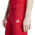 Mallas adidas Essentials High Waist Logo Mujer Rojo