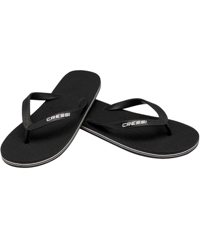 Chancla Playera Cressi Beach Negro