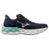 Zapatillas de Running Mizuno Wave Sky 8 Mujer Azul Grisáceo