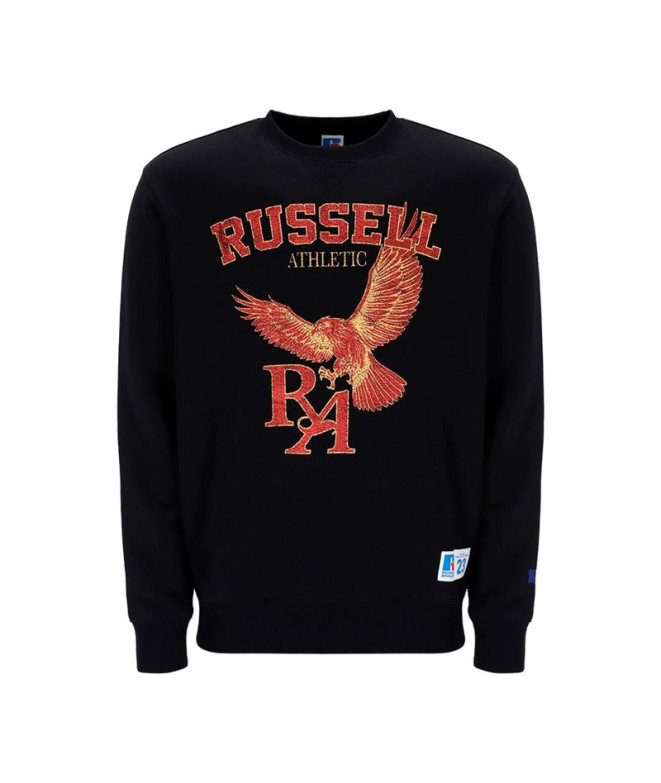 Sudadera Russell Clemens Hombre Negro