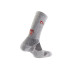 Calcetines de Montaña Lurbel Fuji Five Gris Hielo/Rojo
