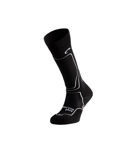 Calcetines de Montaña Lurbel Altitud Six Negro/Gris Hielo
