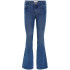 Pantalones Only Konroyal Life Reg Flared Pim504 Medium Blue Denim Mujer