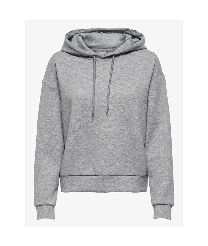 Sudadera Only Onplounge Light Grey Melange Mujer