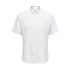 Camisa Only & Sons caiden Ss Solid Linen White Hombre