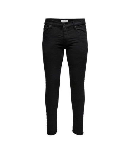 Pantalones Only & Sons loom Slim Black 0448 Dcc Black...