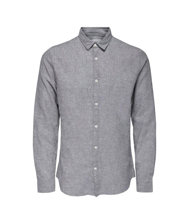 Camisa Only & Sons caidenSolid Linen Dress...