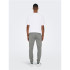 Pantalones Only & Sons mark Stripe Gw 3727 Light Grey Melange Hombre