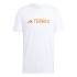 Camiseta de Senderismo adidas Mt Log Tech Hombre Blanco