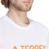 Camiseta de Senderismo adidas Mt Log Tech Hombre Blanco