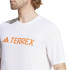 Camiseta de Senderismo adidas Mt Log Tech Hombre Blanco