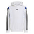 Sudadera adidas Colorblock Hoodie Infantil Blanco