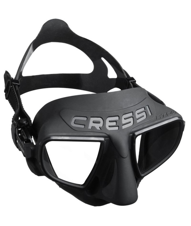 Máscara para Buceo Cressi Atom Unisex Dark-Negro