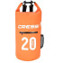 Bolsa Cressi Dry Pvc con Cremallera Naranja 20L