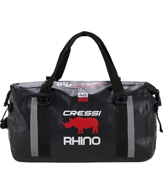 Bolsa Cressi Rhino Dry Negro 40L
