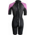 Neopreno Monoshort para Buceo Cressi Altum Mujer Negro-Rosa 3mm
