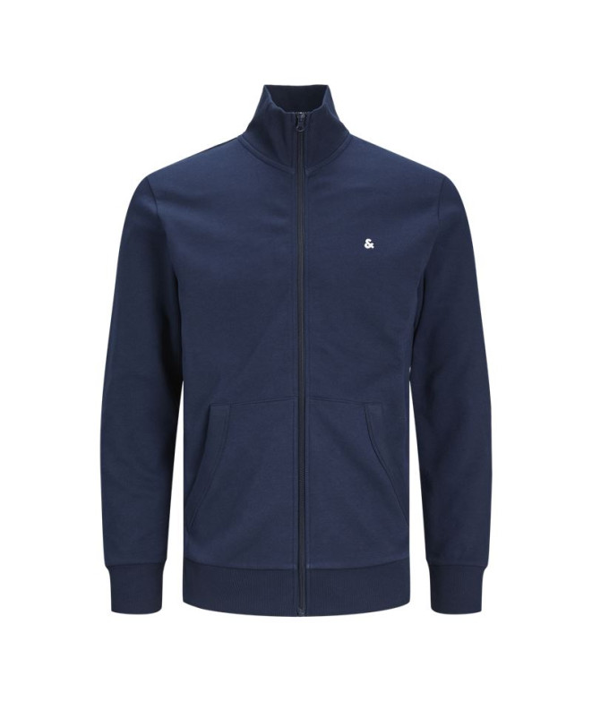 Sudadera Jack & Jones epaulos Zip Hombre Navy...