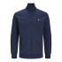 Sudadera Jack & Jones epaulos Zip Hombre Navy Blazer