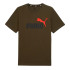 Camiseta de Casual Puma Ess+ 2 Col Logo Hombre