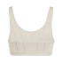 Sujetador Deportivo adidas All Me Essentials Medium Support Mujer Beige