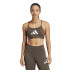 Sujetador Deportivo adidas Aeroreact Big Logo Graphic Mujer Verde Oliva