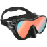 Máscara para Buceo Cressi F1 Unisex Negro-Cristal Rojo