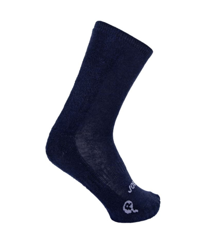 Calcetines Joluvi Ctton Step Alto P.3 Marino...