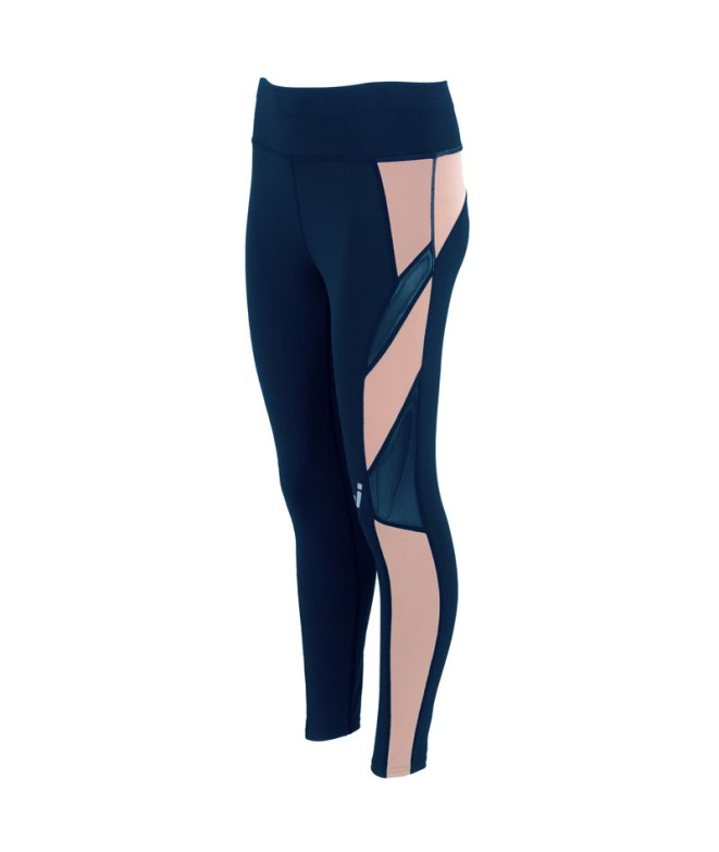 Pantalones Joluvi Motion Azul Marino Rosa Mujer