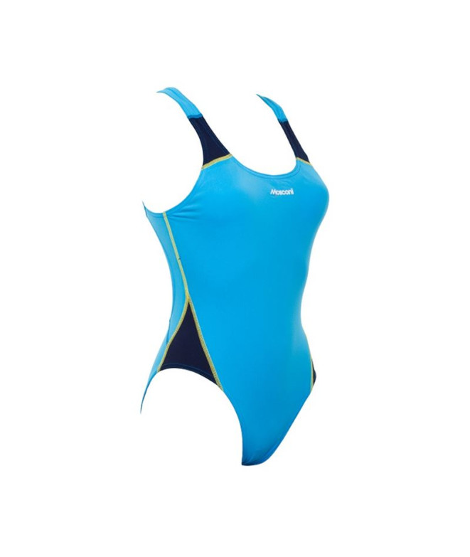 Bañador Mosconi Wc Tour Turquesa - Marino Mujer