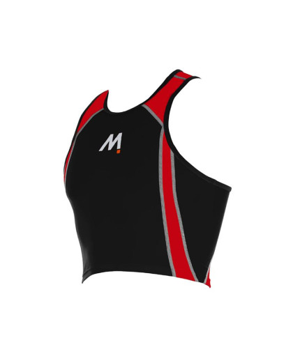 Bikini de Natación Mosconi Top Triatlon Negro - Rojo Hombre