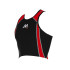 Bikini de Natación Mosconi Top Triatlon Negro - Rojo Hombre
